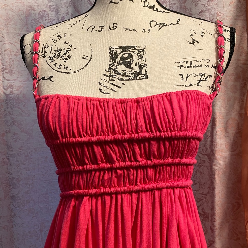 Grecian style dress Hot Pink 💗